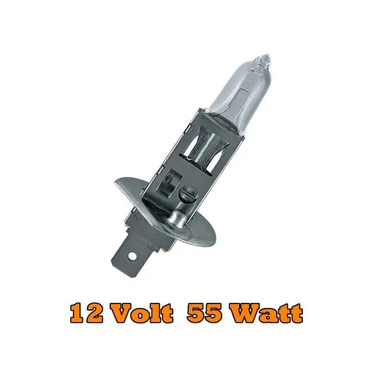 H1 Glhlampe, 12 V, 55 W, Sockelausf. P14,5s