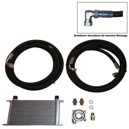 VW Bus T3 Zusatz-lkhleranlage mit Thermostat - 19 Reihen