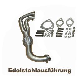 VW Bus T3 Auspuff-Verbindungsrohr WBX 1,9 2,1 Edelstahl