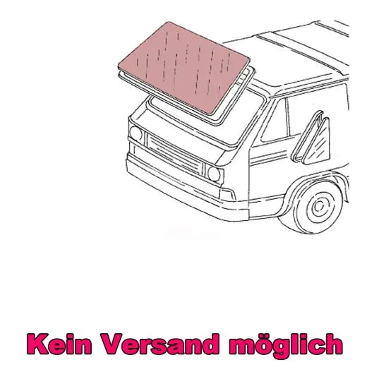 VW Bus T3 Windschutzscheibe Grncolor mit Blaukeil