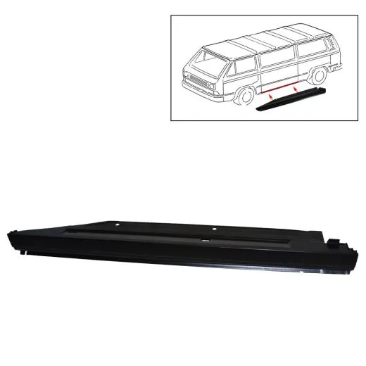 VW Bus T3 Auenblech-Unterteil / Schweller Mitte links