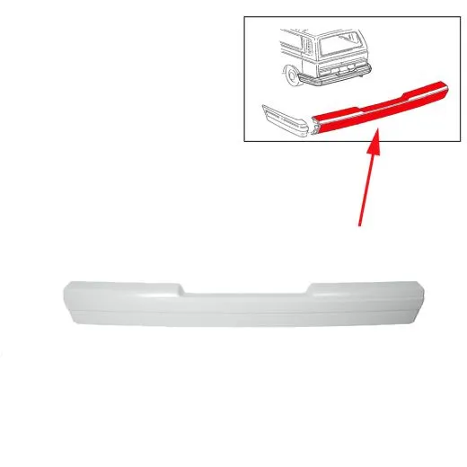 VW Bus T3 GFK-Stostange hinten Mittelteil