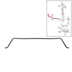 VW Bus T3 Stabilisator vorne ab 07/86