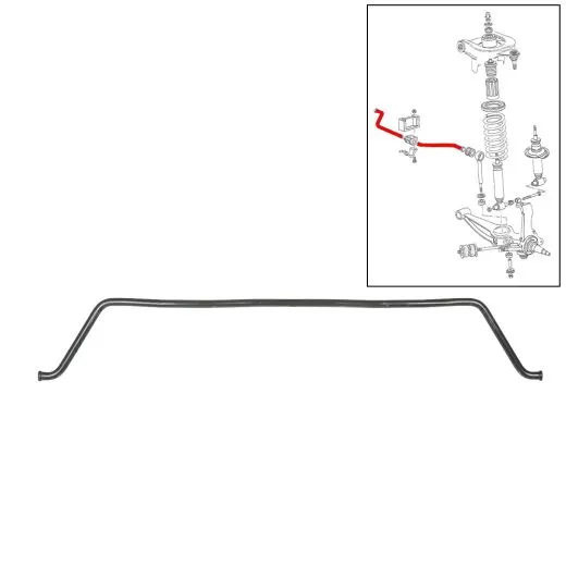 VW Bus T3 Stabilisator vorne ab 07/86