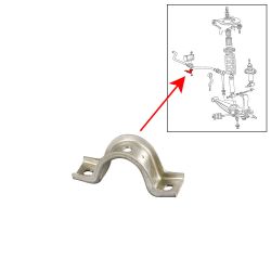 VW Bus T3 Schelle fr Stabilager innen bis 08/84