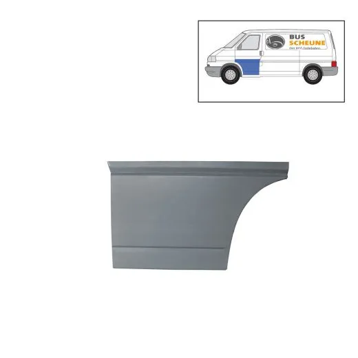 VW Bus T4 Reparaturblech Beifahrertr auen unten hohe Ausf.