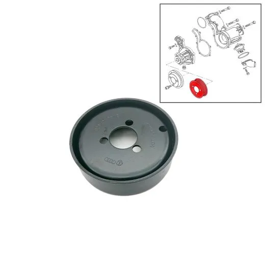 VW Bus T4 Riemenscheibe Wasserpumpe 1,9 Diesel ab 07/94