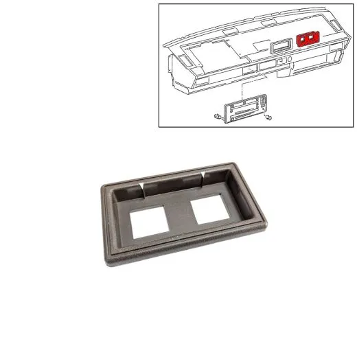 VW Bus T3 Blende braun fr Schalter Klimaanlage