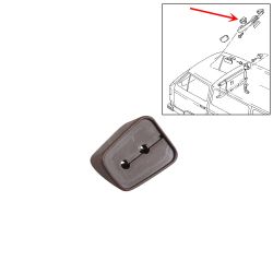 VW Bus T3 Unterlage unten fr Haltegriff braun