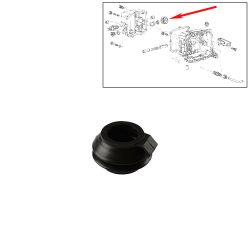 VW Bus T3 Staubhlle hinter dem Getriebeschalthebel bis 07/82
