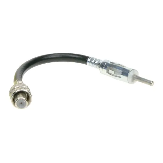 VW Bus T4 Antennenadapter - M10x75 Schraubanschlu (Buchse) - DIN (150 Ohm, Stecker)