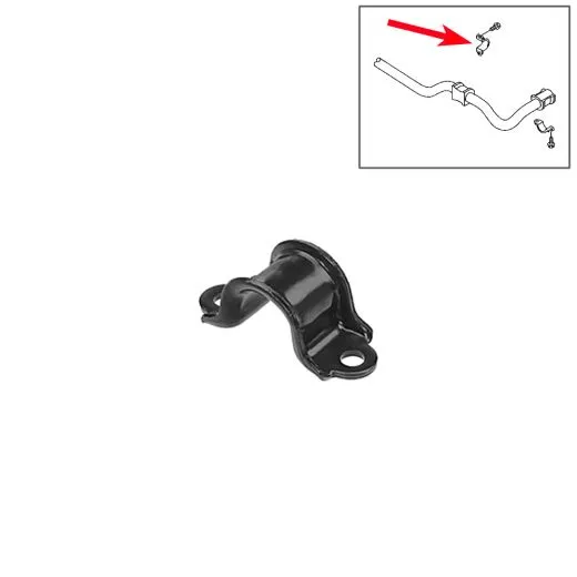 VW Bus T5 T6 Schelle f�r Stabilisatorlager hinten innen