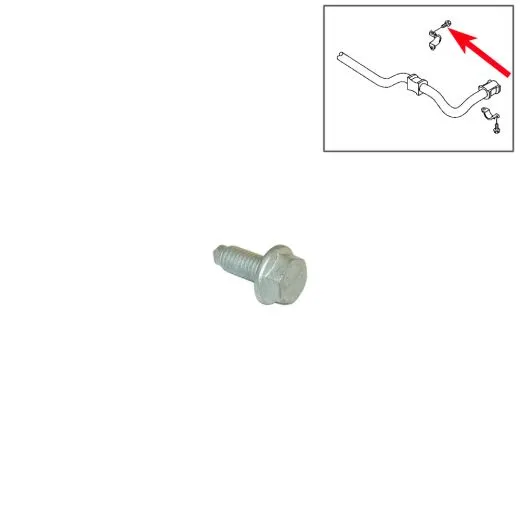 VW Bus T5 T6 Sechskantschraube f�r Schelle Stabilisatorlager hinten innen