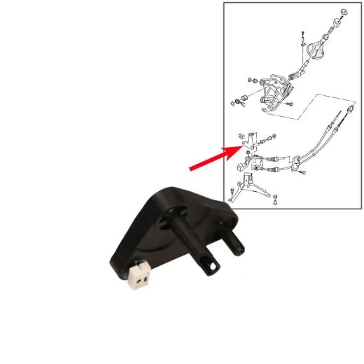 VW Bus T5 T6 Umlenkhebel f�r Seilzug 5-Gang-Schaltgbetriebe