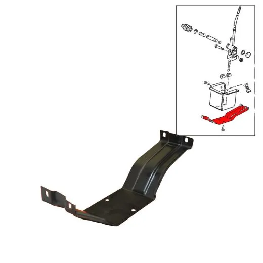 VW Bus T3 Tr�gerblech unten Schaltgeh�use