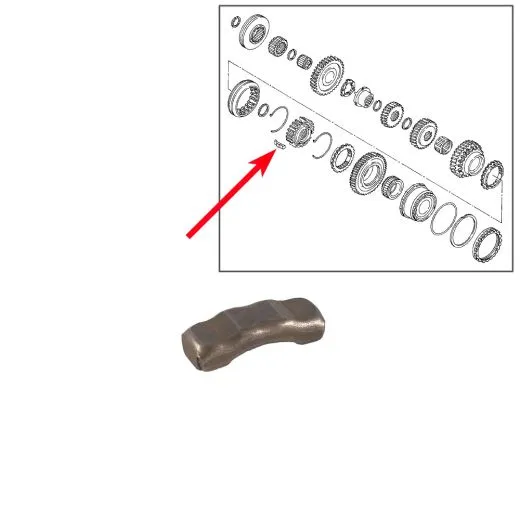 VW Bus T2 T3 Sperrst�ck im Schaltgetriebe