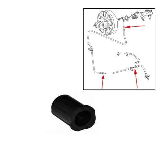 VW Bus T2 T3 Dichtung Unterdruckrohr Bremskraftverstärker