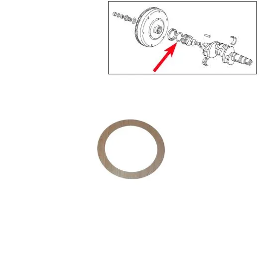 VW Bus T2 T3 Distanzscheibe 0,30 mm 1,6