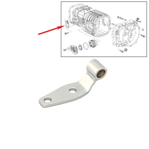 VW Bus T2 T3 Stützwinkel für Kupplungszug