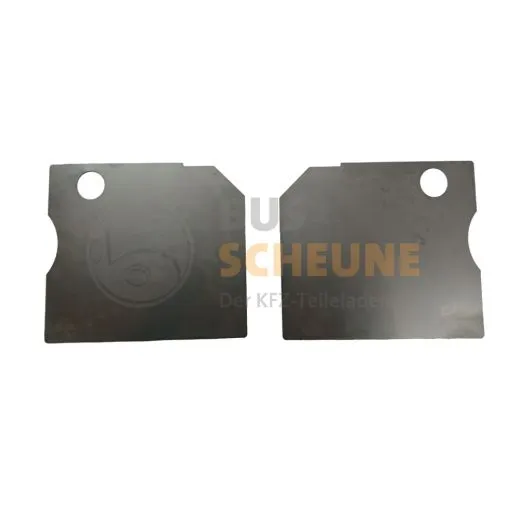 VW Bus T3 Aufrüstsatz Luftleitbleche Kühler in Edelstahl