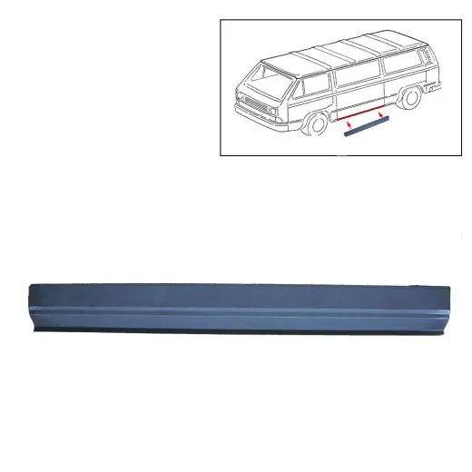 VW Bus T3 Außenblech-Unterteil / Schweller Mitte links