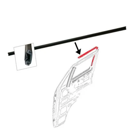VW Bus T3 Dichtung Türfensterführung vorn oben links oder rechts