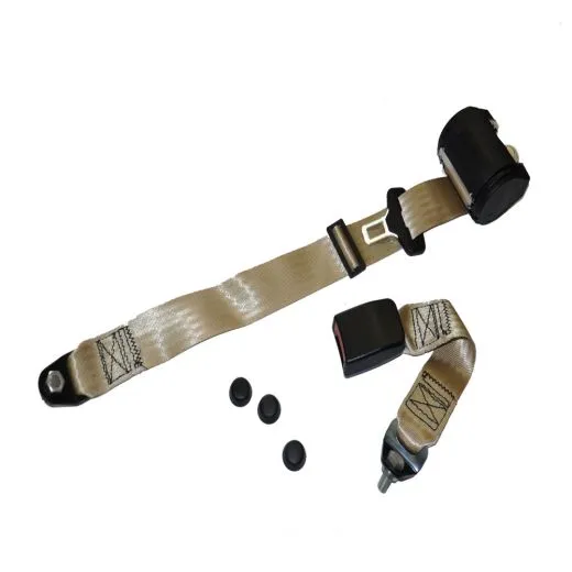 VW Bus T3 Gurt in beige hinten lang auch für Kindersitze