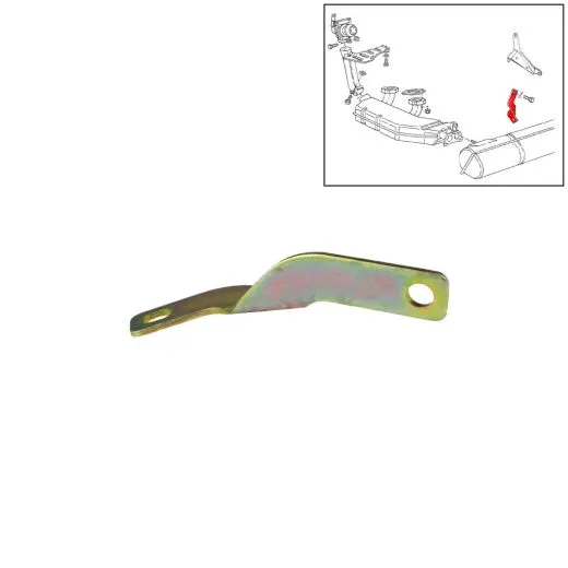 VW Bus T3 Halter für Endtopf links hinten 2,0 CU CV