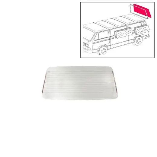 VW Bus T3 Heckscheibe klar beheizbar