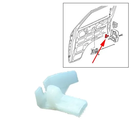 VW Bus T3 Hülse für Türschloß Fahrertür
