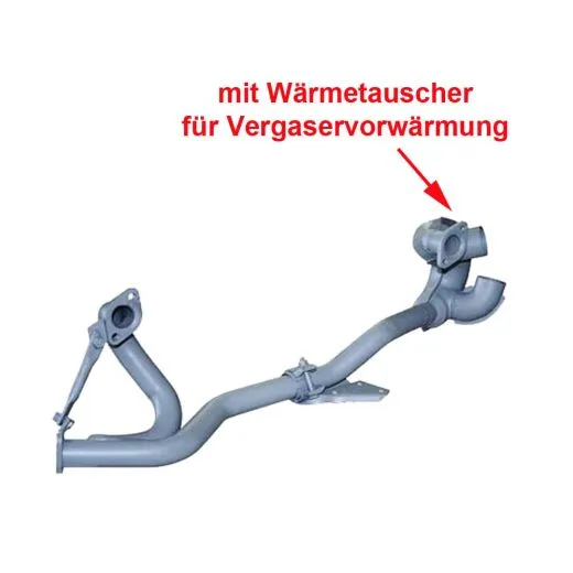 VW Bus T3 Krümmerrohrgeweih vorn DG ab 1/86 nicht Syncro