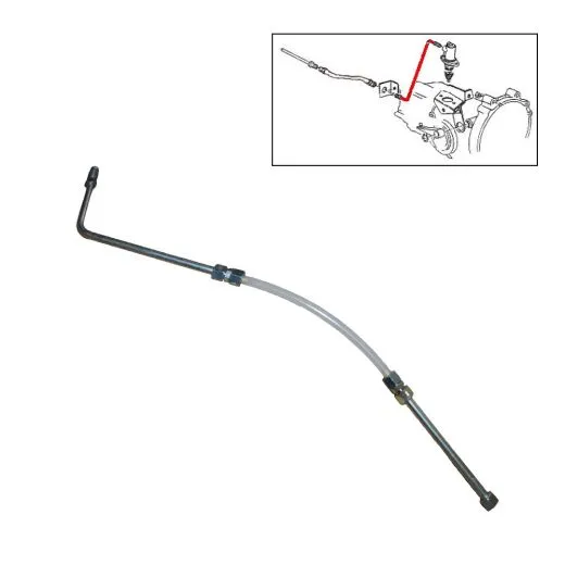 VW Bus T3 Kupplungsdruckrohr flexibel hinten