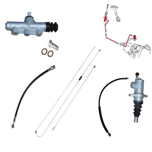 VW Bus T3 Kupplungsgeber- & Nehmerzylinder-Set komplett OE