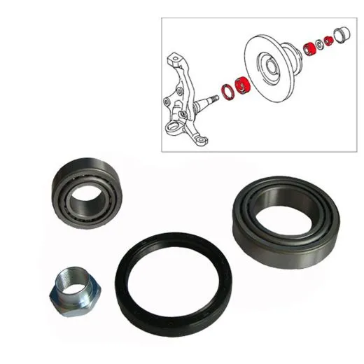 VW Bus T3 Radlagersatz vorn bis 07/1983 OE