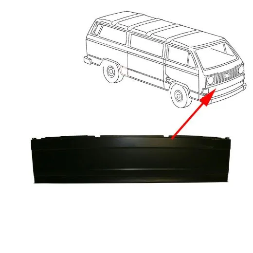 VW Bus T3 Reparaturblech / Frontblech luftgekühlt