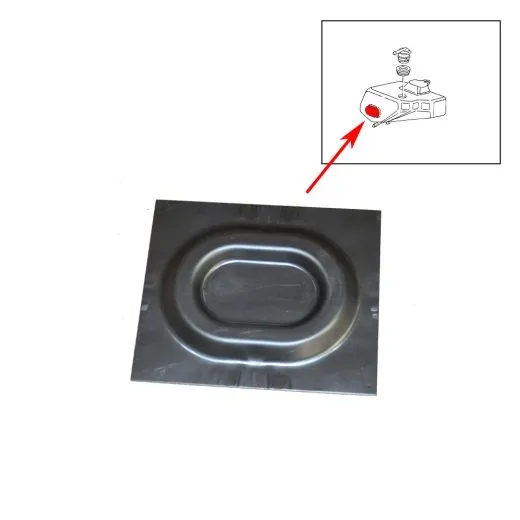 VW Bus T3 Reparaturblech / Halterung für Ausgleichsbehälter