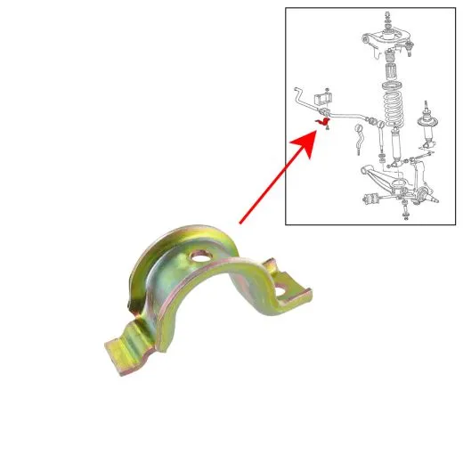 VW Bus T3 Schelle für Stabilager innen ab 08/84