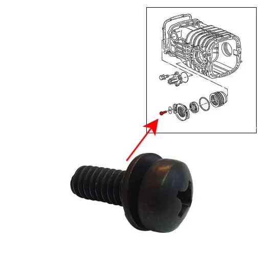VW Bus T3 Schraube für Sicherungskappe Getriebe OE