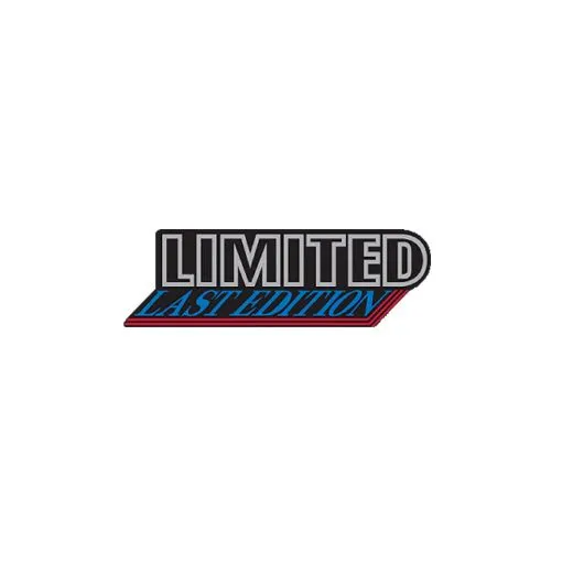 VW Bus T3 Schriftzug "Limited Last Edition" hinten