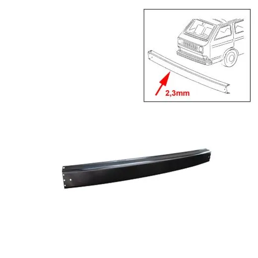 VW Bus T3 Stoßstange ca. 2,3 mm vorne verstärkt