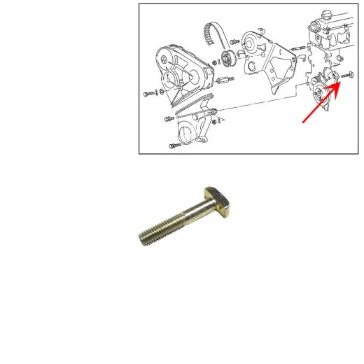 VW Bus T3 T4 Hammerschraube für Zahnriemenabdeckung