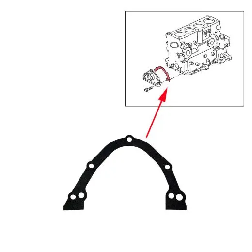 VW Bus T3 T4 Kurbelwellengehäusedichtung - stirnseitig