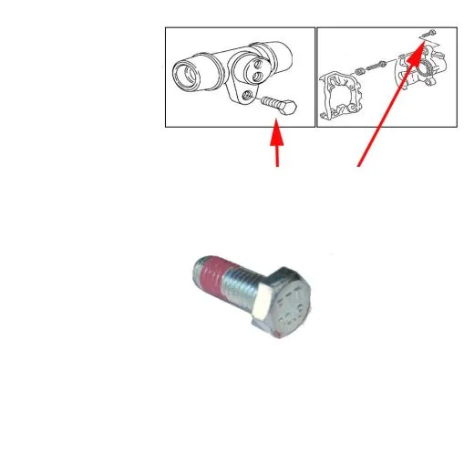 VW Bus T3 T4 Schraube für Bremssattel & Radbremszylinder