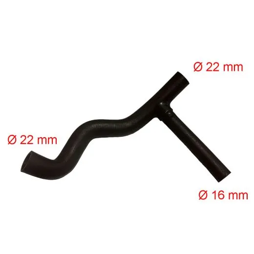 VW Bus T3 Wasserschlauch - Wasserpumpe zu Ausgleichsbehälter CS 01/81-07/82