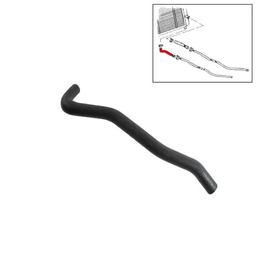 VW Bus T3 Wasserschlauch zw. Kühler & Rücklaufrohr bis 12/84