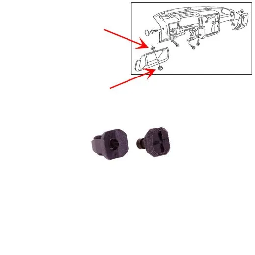 VW Bus T4 Clip für Ablagefach