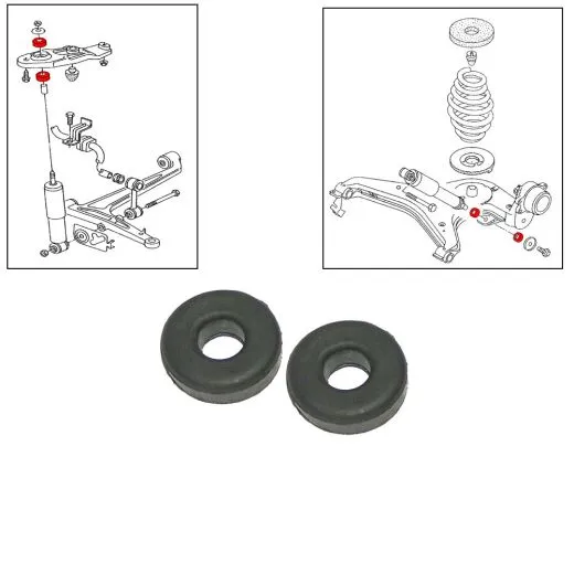 VW Bus T4 Dämpfungsring für Stoßdämpfer - 2 Stück