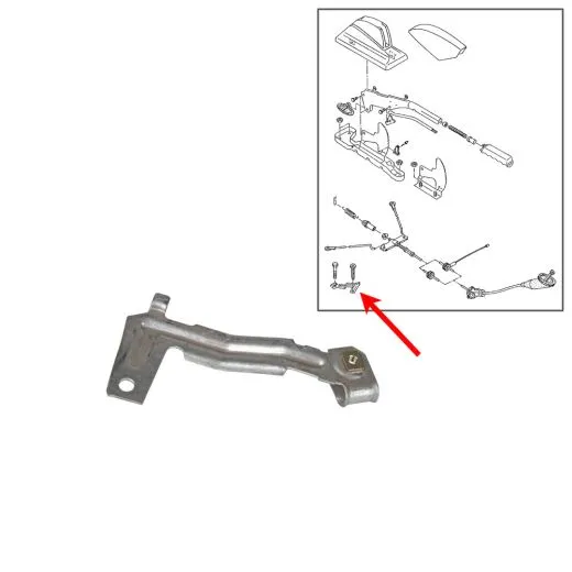 VW Bus T4 Halter für Bremszug rechts