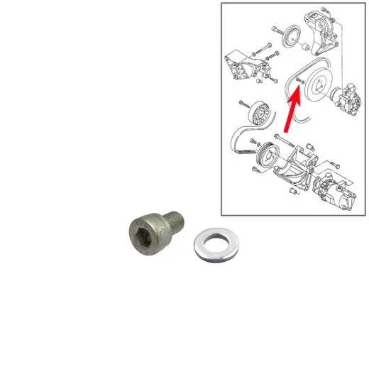 VW Bus T4 Innensechskantschraube für Riemenscheibe Servopumpe
