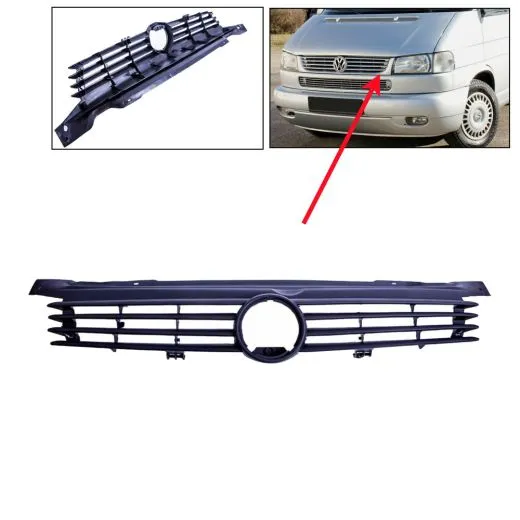 VW Bus T4 Kühlergrill schwarz lange Front